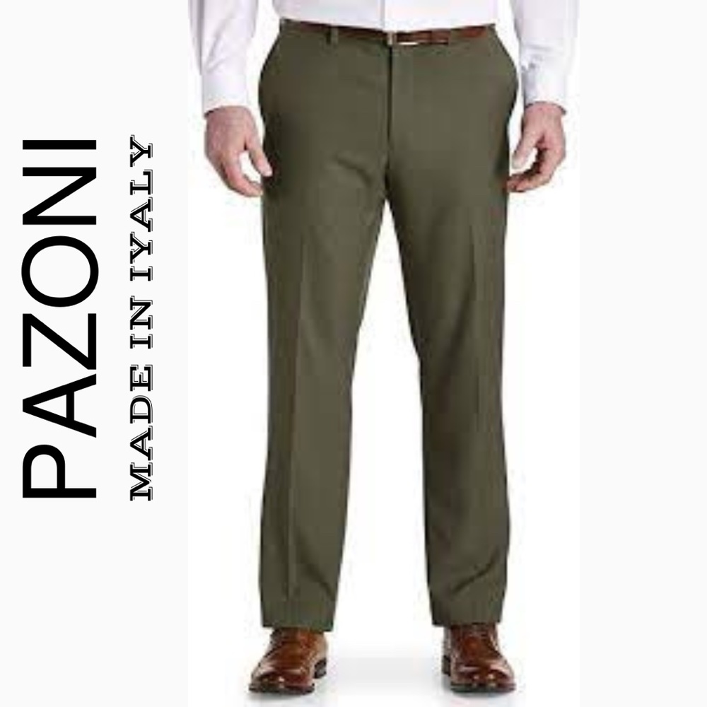 Pazoni Como 2 Made in Italy 100% Wool Trousers